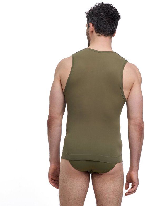 FALKE débardeur homme Ultralight Cool - chemise thermique - vert (herbe) - Taille : XL