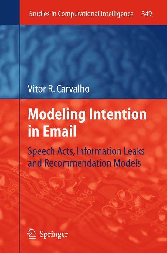 Modeling Intention in Email - cover