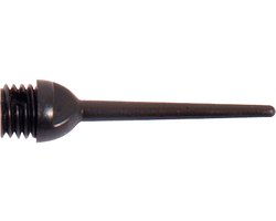 Darttips softtip keypoint 1/4 BSF zwart (1000st.)