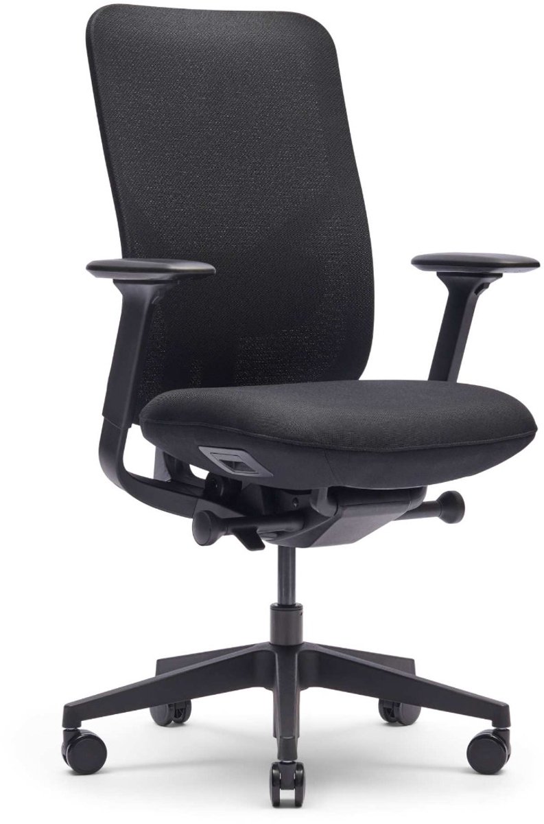 ZINNIA Bureaustoel, Pure Black