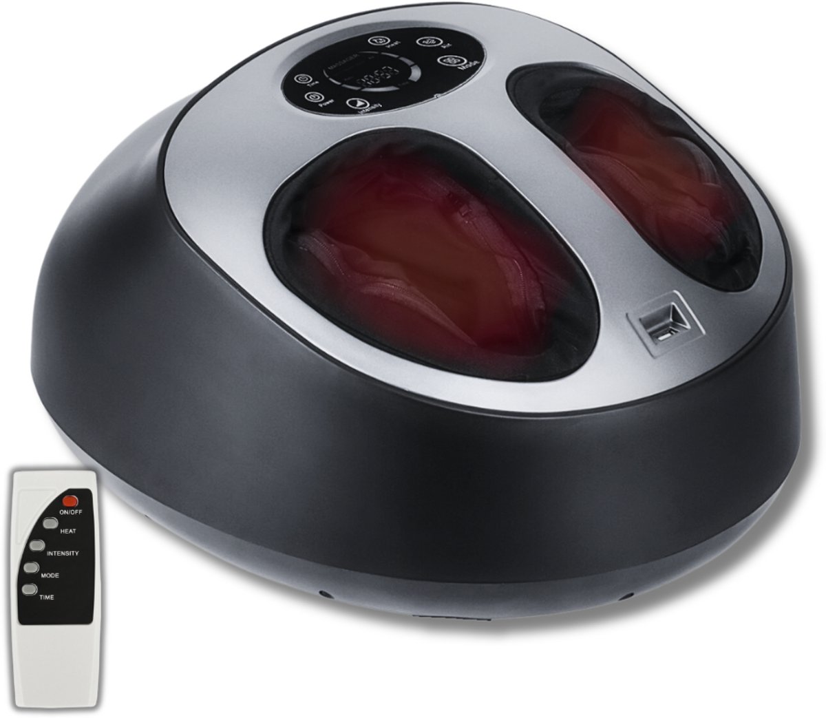 Rileks Voetmassage apparaat - Shiatsu Voetmassage - Luchtcompressie en Infrarood Warmte - Voor Verbeterde Bloedcirculatie - Afstandsbediening