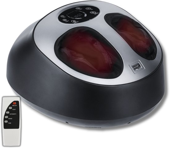 Rileks Voetmassage apparaat - Shiatsu Voetmassage - Luchtcompressie en Infrarood Warmte - Voor Verbeterde Bloedcirculatie - Afstandsbediening