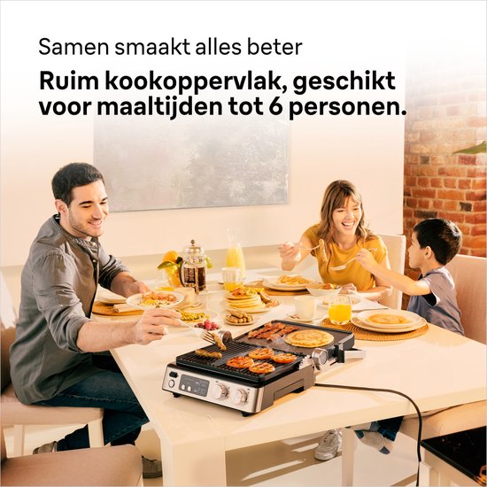Braun MultiGrill 7 CG7044 - Multifunctionele Contactgrill van Braun — afbeelding 4