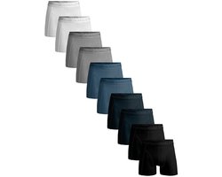 Muchachomalo Heren Boxershorts - 10 Pack - Maat 7XL - 95% Katoen - Mannen Onderbroeken