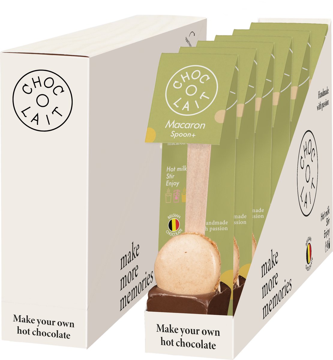 MoMe Spoon+ Macaron (24 stuks)