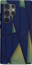 Casetastic Hoesje Geschikt voor Samsung S24 Ultra - Stijlvolle Beschermende Duo-layer Case - Geslepen
