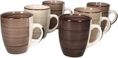 Set de 6 tasses à café Grijs