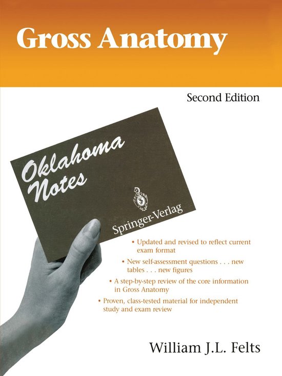 Oklahoma Notes - Gross Anatomy - cover