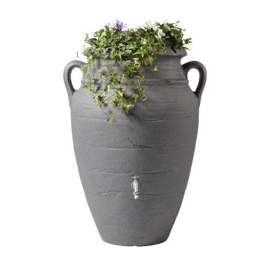 Regenton Antique Amphore - 360 liter - Antraciet