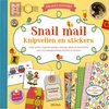 Afbeelding van het spelletje Snail mail; knipvellen en stickers