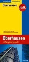 Falk Stadtplan Extra Standardfaltung Oberhausen mit Ortsteilen von Bottrop 1 : 17 000