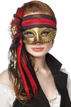 8 stuks: Masker Venetie - donna pirata