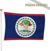 Belizaanse Vlag Belize 40x60cm - Kwaliteitsvlag - Geschikt voor buiten
