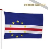 Kaapverdische Vlag Kaapverdische Eilanden 150x225cm - Kwaliteitsvlag - Geschikt voor buiten