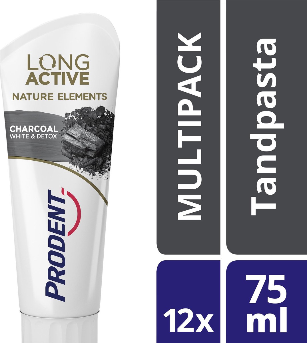 Prodent & Detox Tandpasta 12 x 75 ml - Voordeelverpakking |