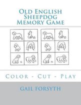Old English Sheepdog Memory Game