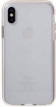 Aluminium/TPU Backcase iPhone X - Goud