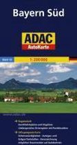 ADAC AutoKarte Deutschland 13. Bayern Süd 1 : 200 000