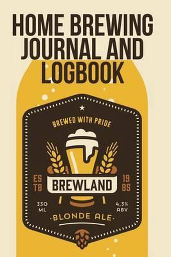 Home Brewing Journal And Logbook, The Blokehead 9781320586269 Boeken