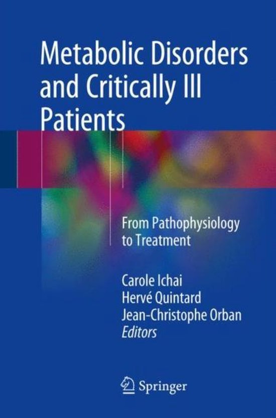 Metabolic Disorders and Critically Ill Patients - cover