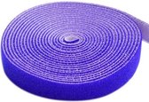 Techly ISWT-ROLL-1625 kabelbinder Klittenband Blauw