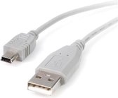 Sharkoon - USB 2.0 A Male naar USB 2.0 Mini Male - 1 m