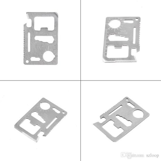 11 in 1 multi tool survival kaart