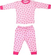 Beeren Meisjes Pyjama Stripe/Star Roze - Maat 86/92