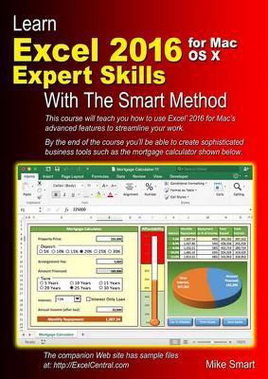 Learn Excel 2016 Expert Skills for Mac OS X with the Smart M ... - cover