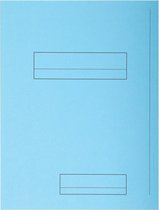 2x Exacompta dossiermap Jura 250                            2 kleppen blauw