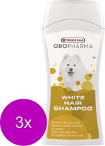 Versele-Laga Oropharma White Hair Shampoo - Hondenvachtverzorging - 3 x 250 ml