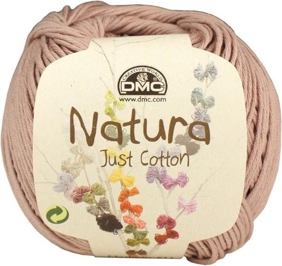 Pelote Coton 100% DMC Natura Just Cotton - Coloris Agatha - N44 - Pour Tricot Ou Crochet - Neuf