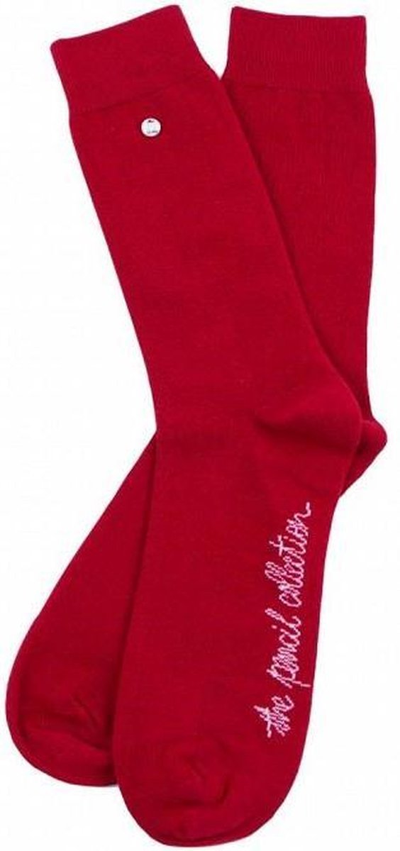 Alfredo Gonzales unisex sokken pencil classic rood
