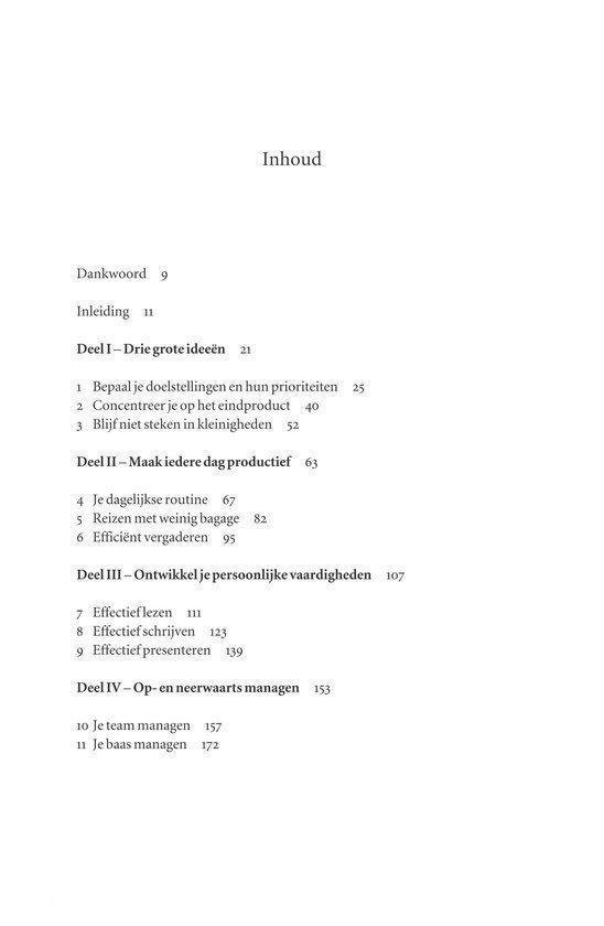 Ultieme productiviteit