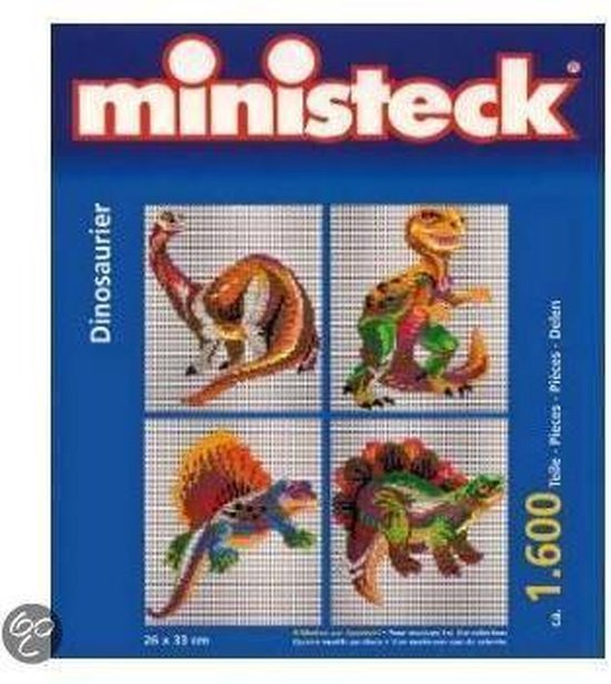 Ministeck Dinosauris 4 in 1 | bol.com