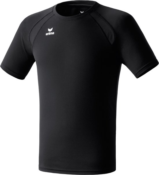 Erima Performance T-Shirt - T-Shirt - Kinderen - Maat 164 - Zwart