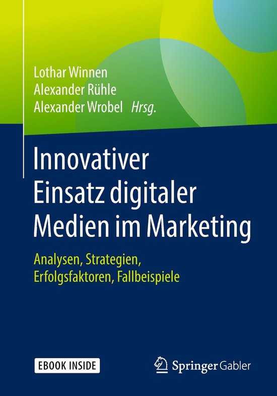 Innovativer Einsatz digitaler Medien im Marketing - cover