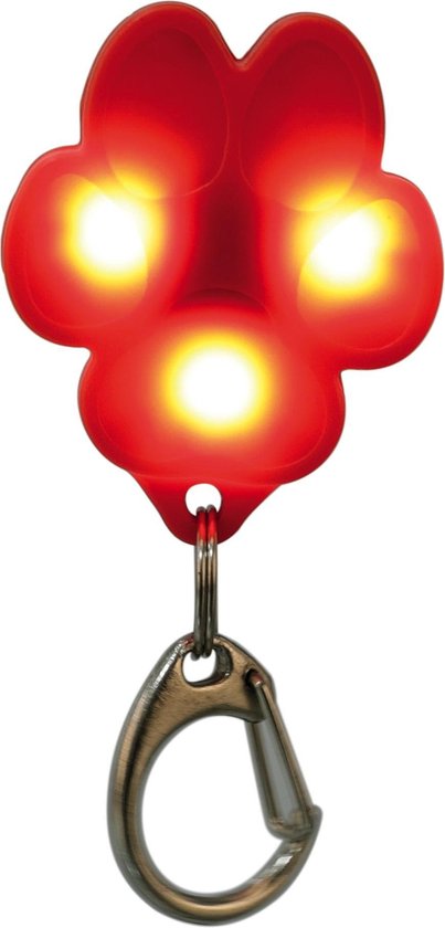 Trixie Flasher Pootje USB Assorti 3,5x4,3 cm - Honden Lampje