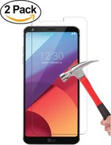 2 Pack LG G6 2017 Glazen tempered glass / Screenprotector  (0.3mm)