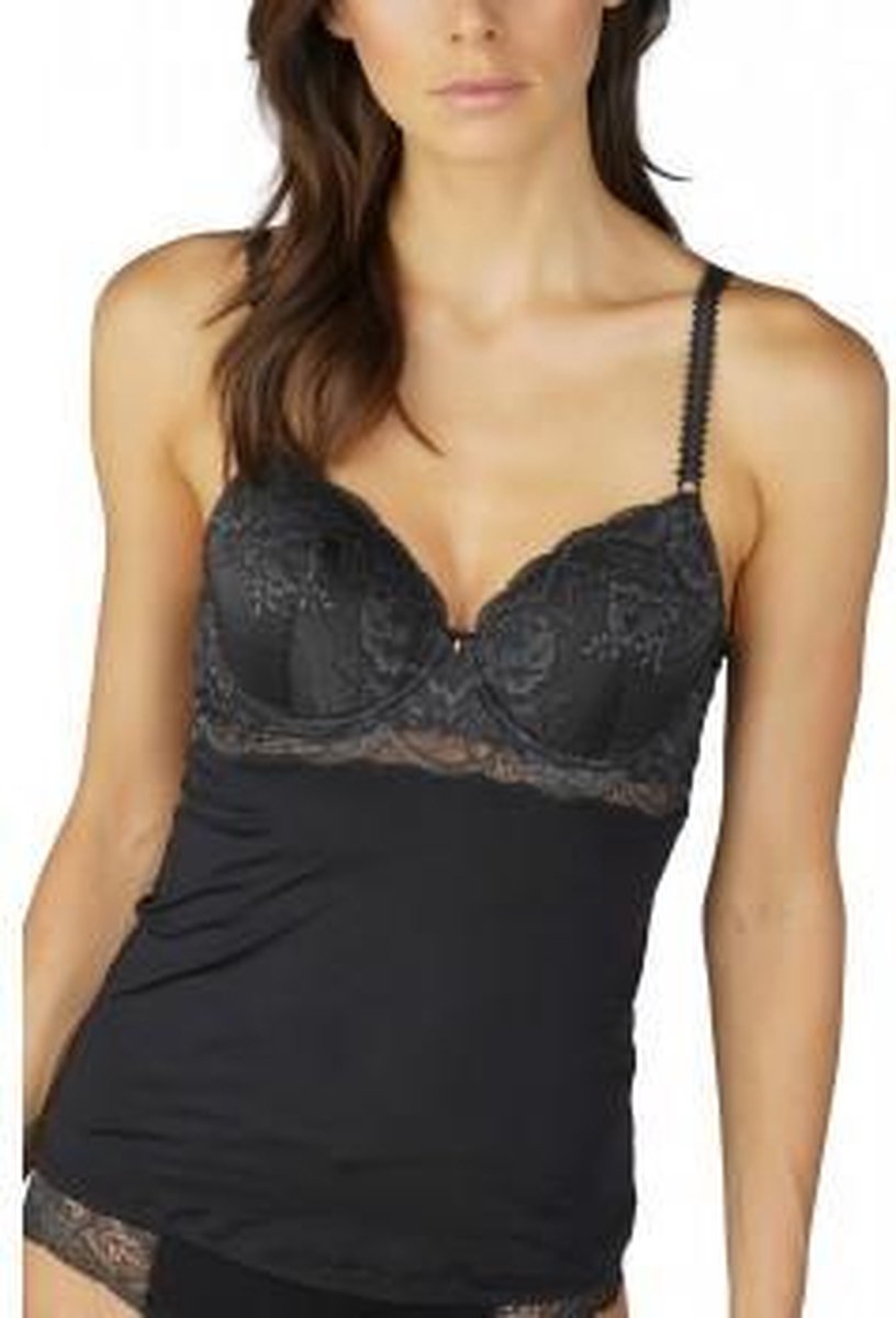 Mey Leticia T-Shirt Bh 75145 928 New Black Diamond