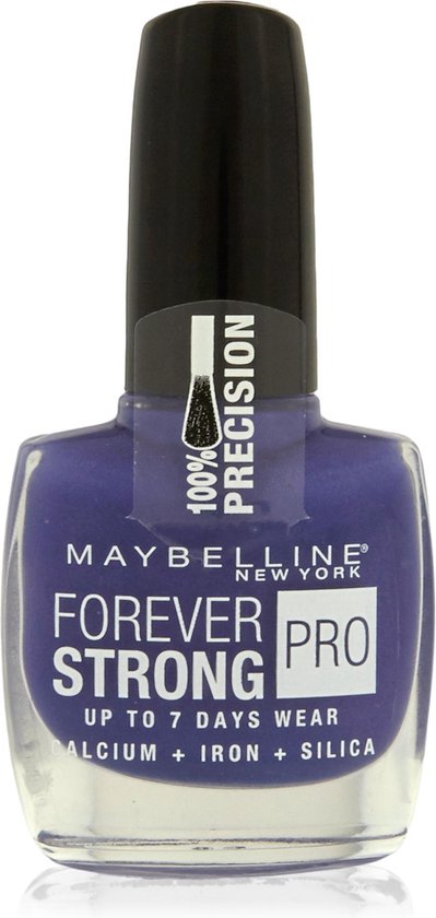 Maybelline Forever Strong Nagellak – Farbe 245 Atomic Violet, 10 Ml, Langanhaltender Glanz