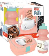 The Secret Life of Pets Kiss - Set Lunchbox en Bidon - Multi