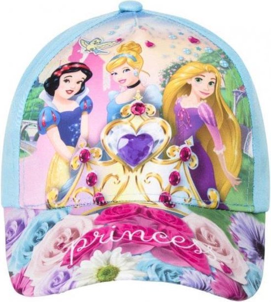 Disney Princess cap / pet blauw voor meisjes 52 cm