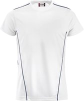 Clique Ice Sport T White / Navy taille S