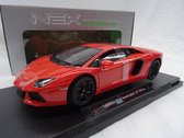 Lamborghini Aventador LP700-4 Oranje 1:18 Welly