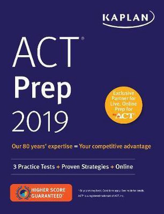 ACT Prep 2019 - cover