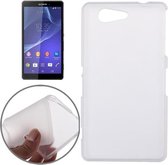 Sony Xperia Z3 - TPU case hoesje frontje transparant