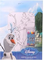 Disney Frozen-kleurset 23 X 32 Cm 10-delig