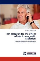 Rat sleep under the effect of electromagnetic radiation