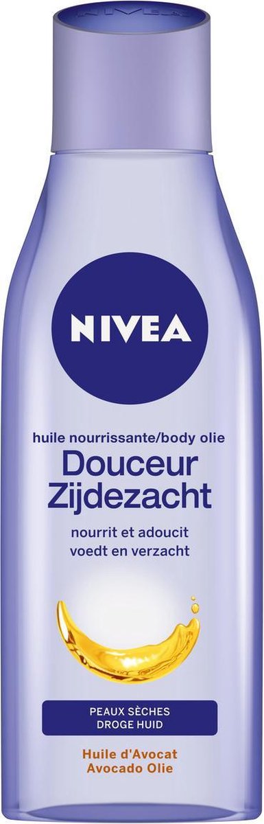 NIVEA Zijdezacht - 250 ml - Body Olie | bol.com